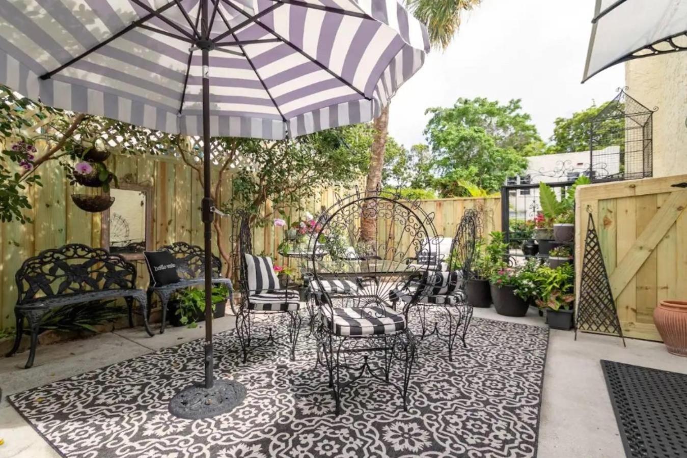 웨스트 팜 비치 Tropical Designer House In Heart Of Antique Row Wpb 빌라 외부 사진